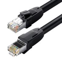 Ugreen RJ45 Cat 8 T568B Ethernet tinklo laidas, 2m, juodas