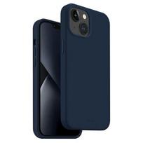 Uniq Lino silikoninis dėklas, skirtas iPhone 14 Plus / 15 Plus, mėlynas