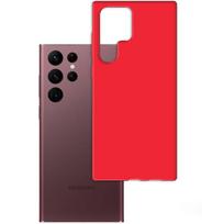Samsung Galaxy S23 Ultra (SM-S918) dėklas 3MK Matt Case, braškių spalvos
