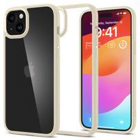 Spigen Ultra Hybrid dėklas, skirtas Apple iPhone 15 (6.1"), smėlio spalvos