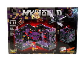 Konstruktorius LED MineCraft My World 610