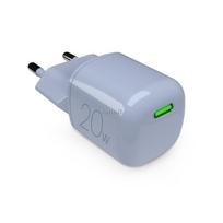 Įkroviklis Puro PURO MiniPro Wall Charger GaN - Įkroviklis jungiama į tinklą 1 x USB-C 20W PD (mėlyna)