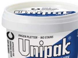 Unipak 6 iš 78 Baltas kibiras, 360 g. Patvirtinta geriamajam vandeniui pagal: GDV06/00003