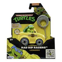 TMNT mašinėlė su figūrėle Rad Rip Racers, asort., 71046