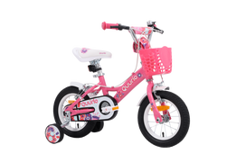 QUURIO BIKE vaikiškas dviratis, dydis 12”, rožinis, J24Y019
