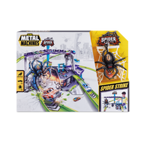 METAL MACHINES automobiliø trasa su dviem priedais Spider Strike, 6725