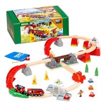 BRIO traukinio bėgių rinkinys Fire Rescue, 636004