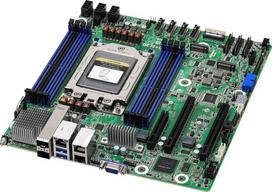 Pagrindinė plokštė ASRock motininė plokštė SIENAD8UD-2L2Q micro-ATX lizdas SP6 Single