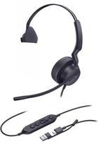 Yealink ausinės UH42 Mono UC USB-C/A