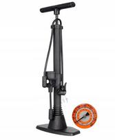 Unitec dviračio grindų pompa su manometru, stacionari, dirbtuvių, 11 barų, 160 psi