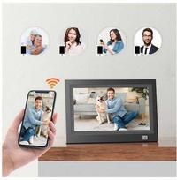 Nuotraukų rėmelis Kodak RWF-116B skaitmeninis fotoremelis WiFi juoda/juoda