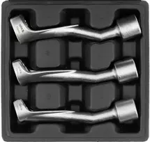 Toya Sa Poland Raktų rinkinys | kuro purkštukams ir įpurškimo siurbliams | 12,5 mm (1/2") | 14 - 17 - 19 mm (YT-17619)