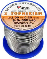 Toya Sa Poland Lydmetalio viela Ø 2,00mm. 250g su fliusu (76819)