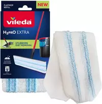 Vileda H2PrO Flat Mop Refill mikropluošto šluostė grindų šluotai