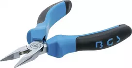 Bgs Technic Precizinės šoninio kirpimo replės – 115 mm, nikeliuotos – lengvos (381)