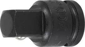 Grąžtas Bgs Technic Smūginis adapteris | vidinis kvadratas 10 mm (3/8") - išorinis kvadratas 12,5 mm (1/2") (174)