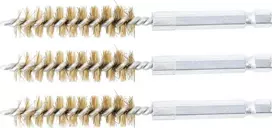 Bgs Technic Žalvariniai šepečiai vamzdeliams | 12 mm | 6,3 mm (1/4") | 3 vnt. (3078-12-M)