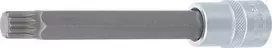 Bgs Technic Antgalis įpresuotas į galvutę | ilgis 140 mm | 12,5 mm (1/2") | Spline (XZN) | M14 (5184-M14)