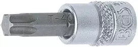 Grąžtas Bgs Technic Antgalis įpresuotas į galvutę | 6.3 mm (1/4") | T-Star (Torx) T40 (2596)