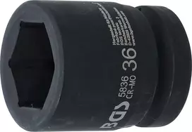 Bgs Technic Smūginė galvutė šešiakampė | 25 mm (1") | 36 mm (5836)