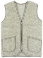 Merino vilnos liemenė, šviesiai pilka, medicinos prietaisas, pooperacinis šildytuvas, reabilitacijos priemonė, XL dydis, terapinė liemenė, nugaros šildytuvas