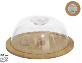 Sūrio indas su dangčiu 20 cm, 7,5 x 20 x 20 cm, KITCHEN&GO