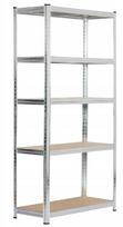 Extralink REGAŁ MAGAZYNOWY METALOWY Sidabrinis 180X90X40CM