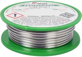 Toya Sa Poland Lydmetalis be švino | Ø 2.0 mm | 100g (76856)