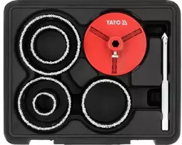 Yato Toya Sa Poland Karūnėlių komplektas | su volframo karbidu | 33–83 mm | 7 vnt. (YT-43920)