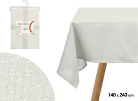 Poliesterinė staltiesė 140×240 cm, šviesiai žalia, 95081, Kinvara