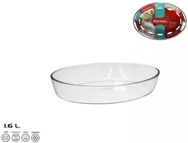 Marinex Stikla orkaitėje kepimo indas 26x18x6 cm 1 6 l MARINEX