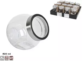 „Lumarko“ stiklinis laikymo indas 150 ml, 7,5x5,5x8 cm, „KITCHEN&GO“