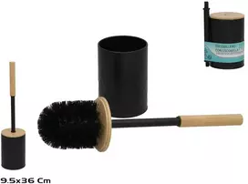 Brabantia Laikiklis tualeto šepečiams su ššotką juoda 9,50 x 9,50 x 39,50 BATH&GO