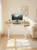 Songmics Elektrinis aukščio reguliuojamas stalas, 120,1 x 60