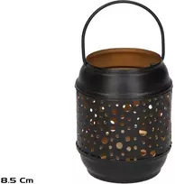 Garden4You Juoda grindjuostė 8,5 cm 7,50 x 7,50 x 8,50 GARDEN ENJOY