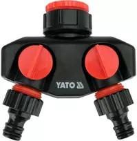 Toya Sa Poland Dvigubas čiaupo adapteris | G3/4 ir G1 (YT-89100)