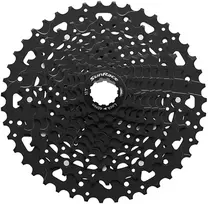Galinis žvaigždžių blokas SunRace CSUS300 10-speed 11-50T juodas
