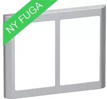 LAURITZ KNUDSEN FUGA SOFT dizaino rėmas 2x1,5 modulio, plieno, metalinis