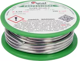 Toya Sa Poland Lydmetalis be švino | Ø 2.5 mm | 100g (76858)