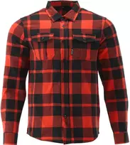 Toya Sa Poland Vyriški flaneliniai marškiniai raudoni | 100% medvilnė | 2XL dydis (YT-78804)