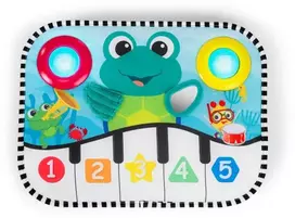 Baby Einstein Kūdikis Einšteinas – muzikinis spyruoklinis kilimėlis ir lovelės žaislas, „Neptune's Kick Explore™“ – (BE-12926)