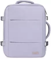 Adler Kuprinės rankinis bagažas 40x20x30 nešiojamas kompiuteris, atsparus vandeniui USB RFID Camry CR 6881 šviesiai violetinė