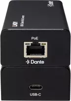 Garso Keitiklis - Lindy USB C Dante In/Out Keitiklis, 100Mbps, AES67, Juodas