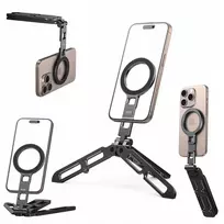 Mitoya Stovas - VRIG MG-21 Mini MagSafe Aliuminis Sulankstomas 21cm iPhone'ui