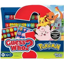 HASBRO GAMING GUESS WHO POKEMON Stalo žaidimas, anglų k.