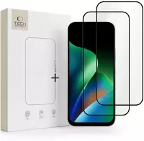 Grūdintas stiklas TECH-PROTECT GLASS FIT+ 2-PACK XIAOMI REDMI 17 4G / 5G Juodas
