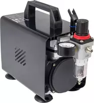 Fengda aerografo mini kompresorius 4 bar, 20 l/min su manometru AS-18A
