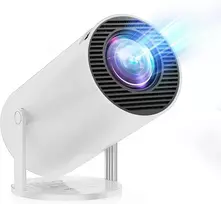 Einyoumily nešiojamasis mini projektorius 1080p su 4K palaikymu, Wi-Fi 6, Bluetooth 5.2 HY300 PRO+