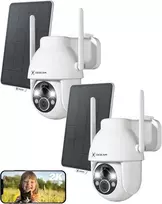 COCOCAM lauko stebėjimo kamera 2K QHD, saulės energija, Wi-Fi, ZY-C2