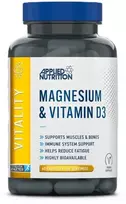 Applied Nutrition Magnesium & Vitamin D3 60 kaps.